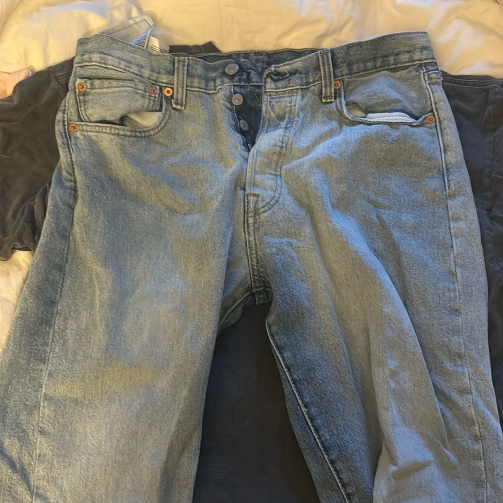 501 Levi Button Fly 33 30